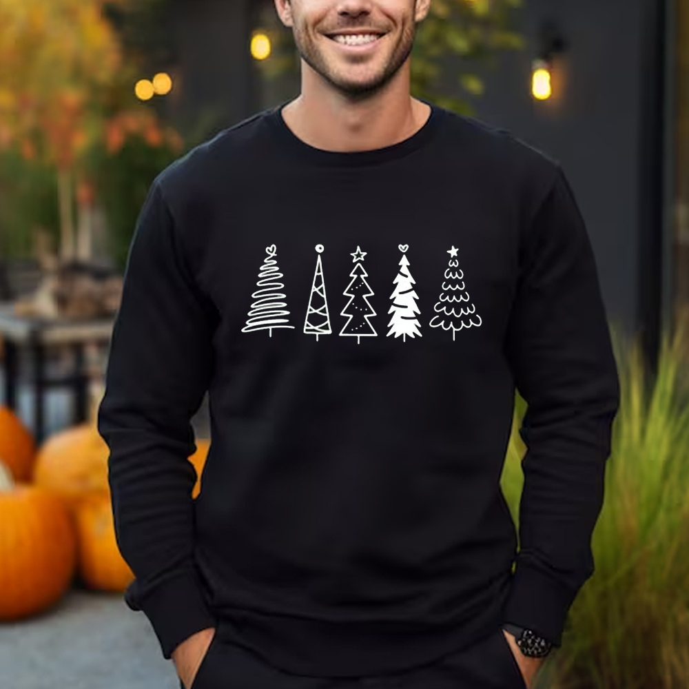 Christmas Shirt Christmas R Christmas Crewneck Christmas Tree Sweatshirt